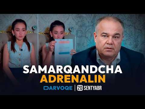 Samarqandcha adrenalin va ekstremal turizm hangomalari / Darvoqe
