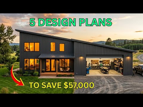 I Priced 5 Single-Slope Barndominium Designs Under $150k - Here Are The Full Cost Breakdown 