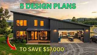 I Priced 5 Single-Slope Barndominium Designs Under $150k - Here Are The Full Cost Breakdown 