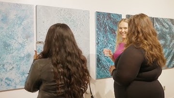 Helena Krolak - Form & Freedom art opening 2024