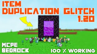 Item Duplication Glitch Minecraft Pe 1.20 🔥| Minecraft 1.20 Duplication Glitch Bedrock