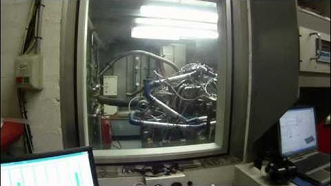 Mercedes C11 Twin Turbo Group C Sports Car Engine Dyno