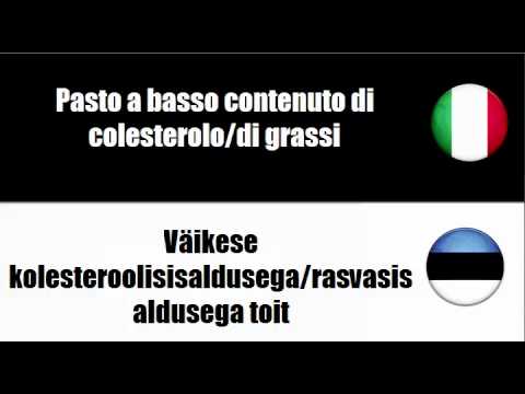Italiano + Estone = Diabeetiline toit