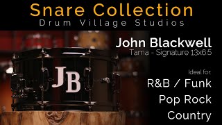 Online Drum Recording | Snare Tama John Blackwell Signature 13x6.5