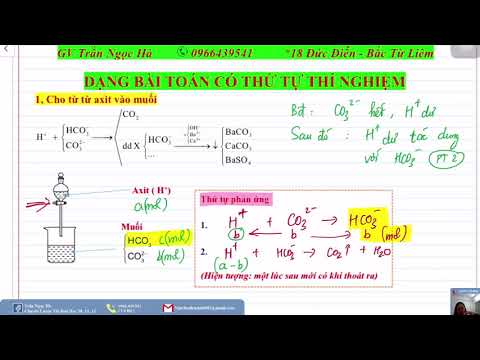 Video: Làm thế nào để bạn tạo ra một bộ đệm cacbonat bicacbonat?