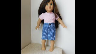 Lets Sew Doll Clothes part 4