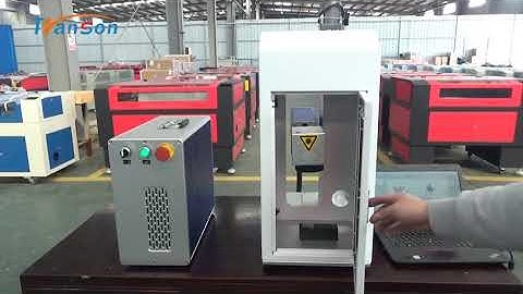 Mini Enclosed Fiber Laser Marking Machine With Auto Focus