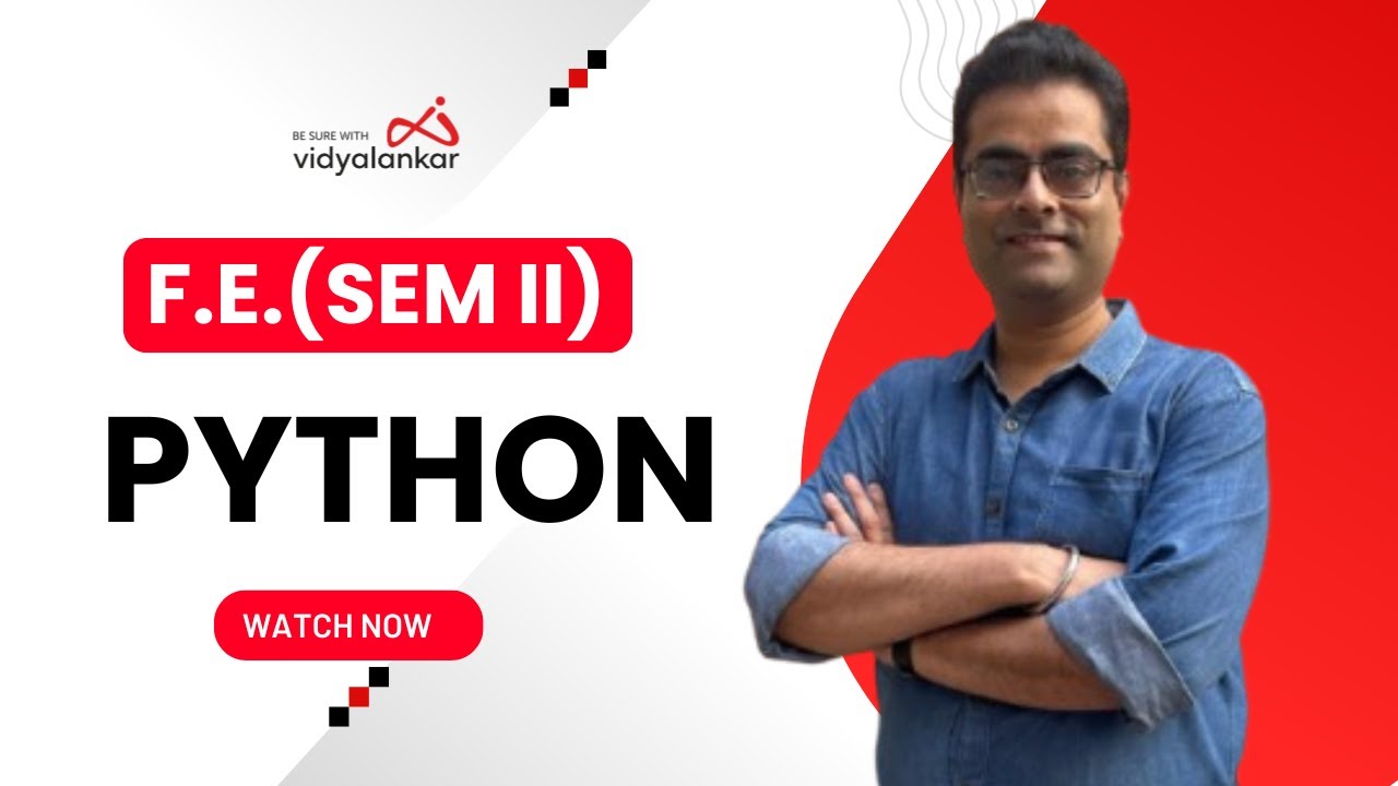 First Year Engineering - Sem 2 | PYTHON | Mumbai University