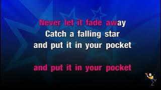 Catch A Falling Star - Perry Como (KARAOKE)