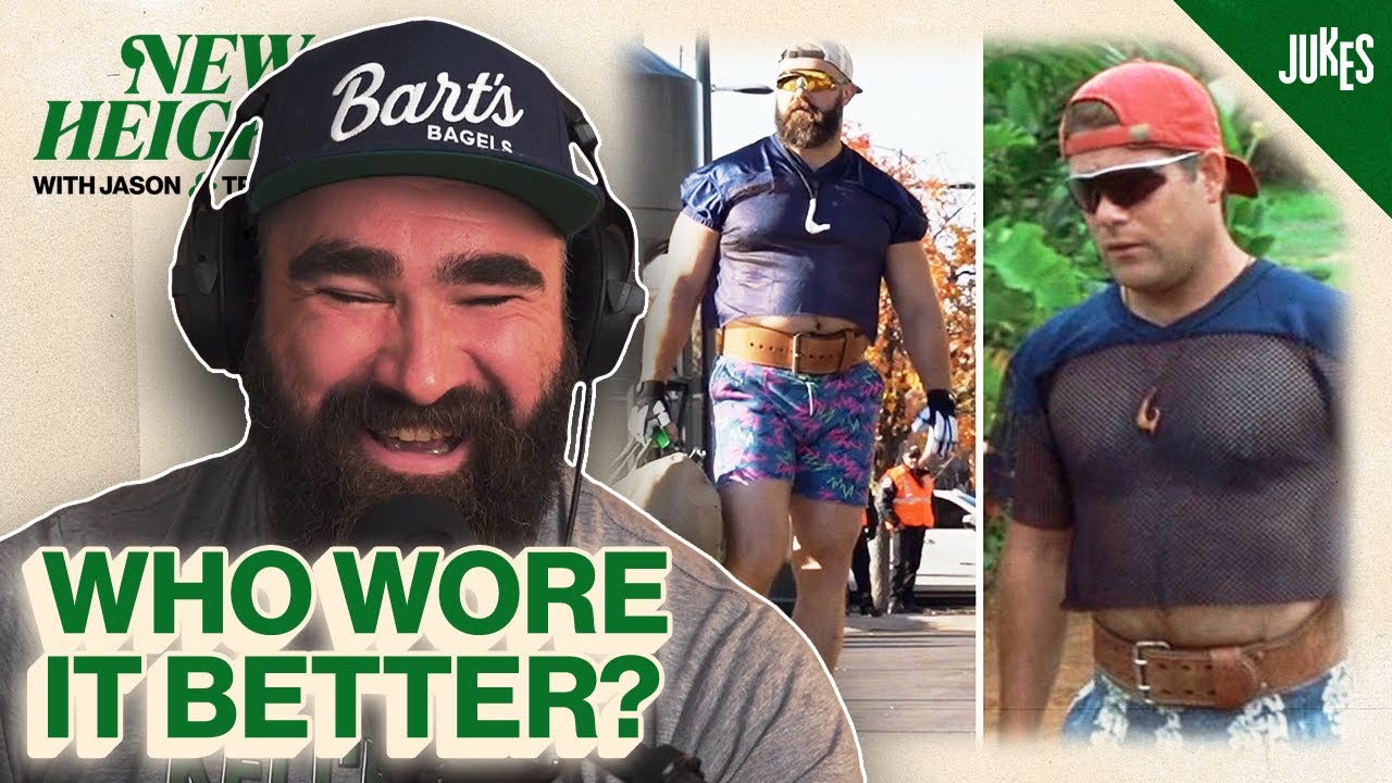 Jason Kelce reveals his WILD reasoning behind his hysterical pregame fit 