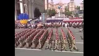 Ukraine Independence Day Military Parade  in Kiev   Aug 24, 2014
