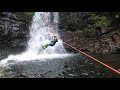 Ref:YQMuyHVCmnQ Canyon de cornillou 2020 (canyoning dans le massif d'artense dans le cantal fait en hiver)