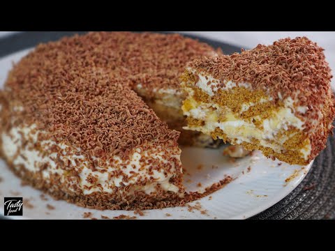 БАНАНОВЫЙ ТОРТ Который Сводит Всех с Ума Своим Вкусом!