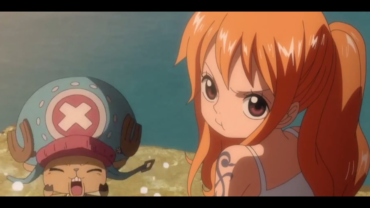 Nami was turned into a child  One piece