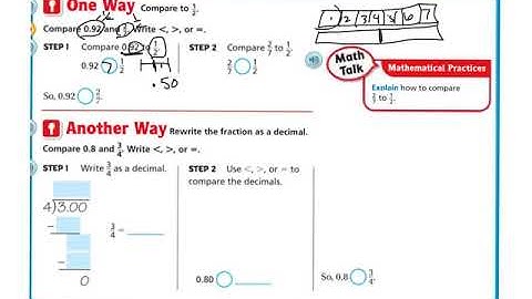 6th Grade Go Math 2.2