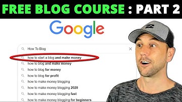 FREE How To Blog & Drive Massive Traffic Course - Part 2
