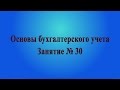 Занятие № 30. Расчеты с персоналом