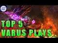 Varus Montage 9 - Best Varus Plays  League Of Legens Mid ...