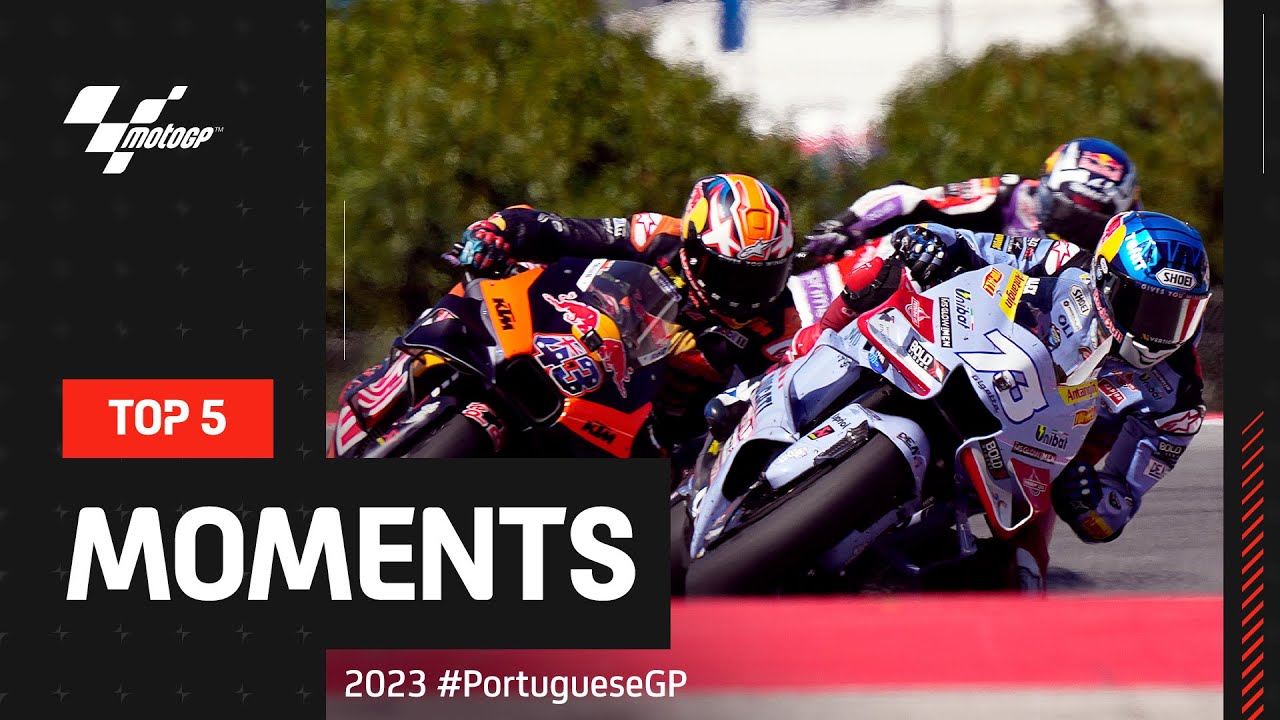 Top 5 MotoGP™ Moments 🔥 2023 #PortugueseGP