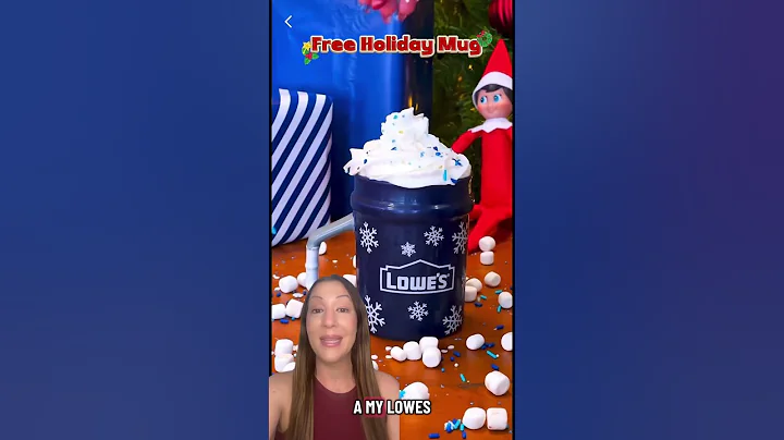Free holiday Mug at Lowe’s Dec 13th! #lowes