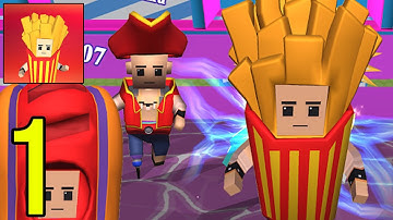 Fall Boys: Ultimate Race Tournament Multiplayer - Gameplay Walkthrough Part 1 (iOS, Android)