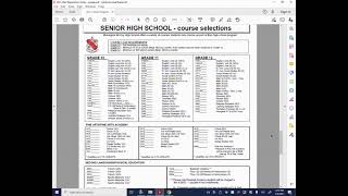 Course Selection Video 2021