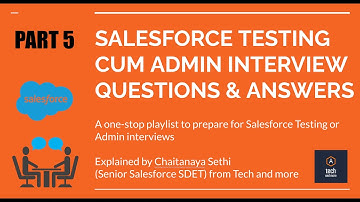 Part 5 of Top Salesforce Testing & Admin Interview Questions with Practical Answers #salesforce