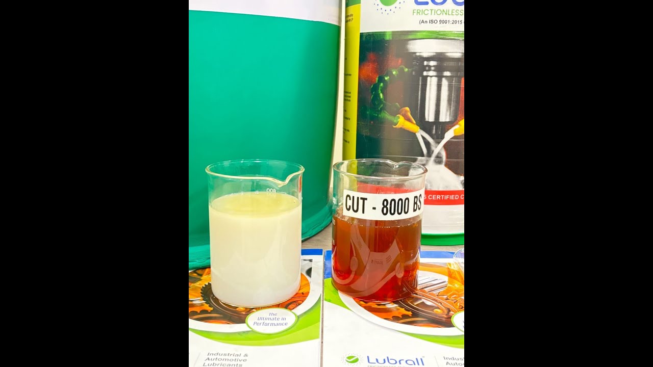 CUT-8000 BS Semi Synthetic Cutting Oil.
