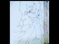 Angry Hanuman Drawing 😡[1st - part]🔥 Detailing video