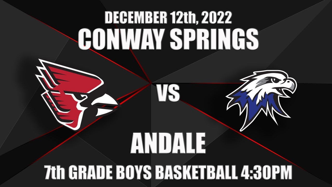 CSMS vs Andale 7th Grade Boys Basketball YouTube