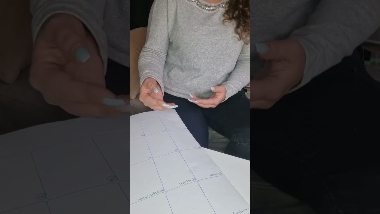 Kartenlegen lernen, großes Blatt selbst erstellen. Lenormand Karten 🔮🃏