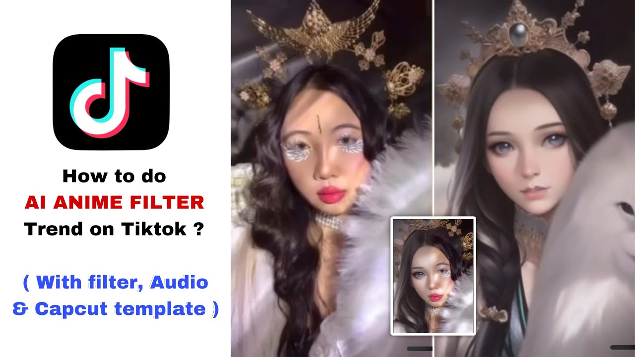 How to do Al Anime filter trend on TikTok AI anime filter tiktok Ai