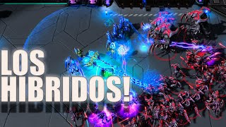 JUGANDO CON LOS HÍBRIDOS EN STARCRAFT 2!