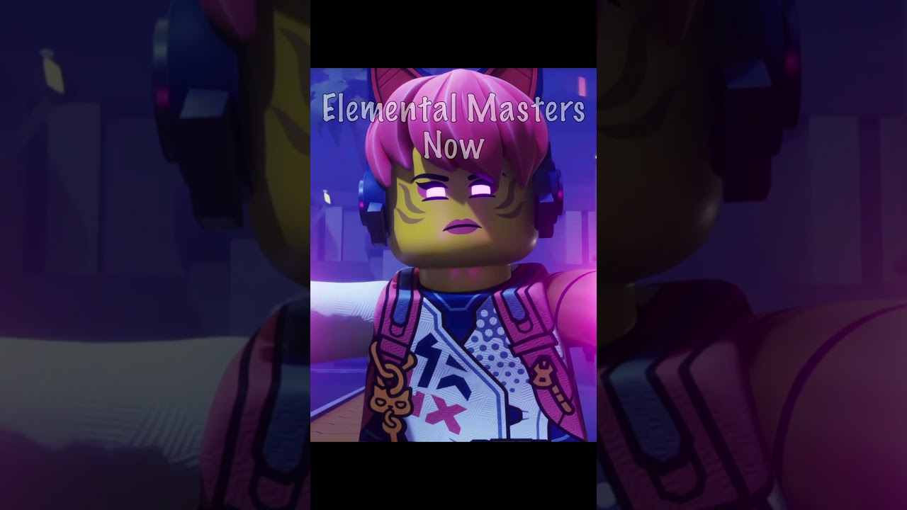 Ninjago Elemental Masters Now vs Then 