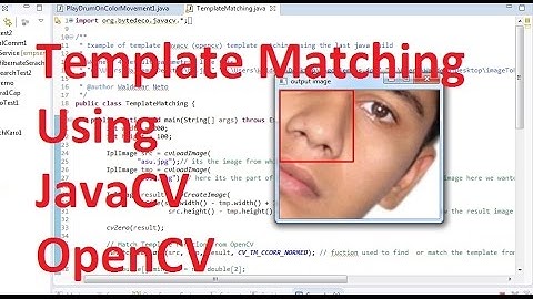JavaCV tutorial 4: how to match template in a picture | finding ROI in a picture  #opencv  #javacv