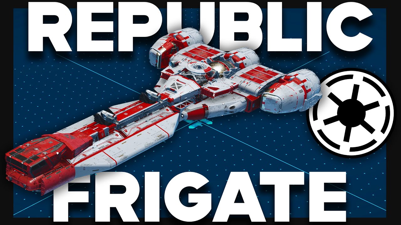 How to Build Star Wars' REPUBLIC FRIGATE in STARFIELD - NO MODS