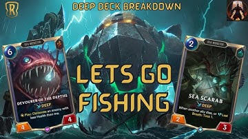 Lets Go Fishing with Deep - Mono Nautilus| Deck Breakdown & Gameplay | Legends of Runeterra
