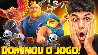 ESSE DECK VAI TRANSFORMAR SUA JOGABILIDADE NO CLASH ROYALE 🤩