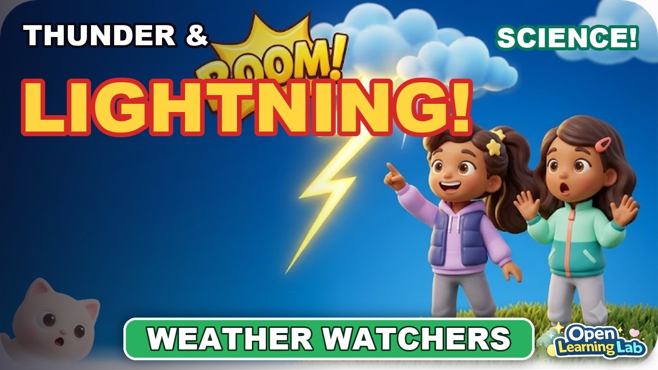 What Makes Thunder and Lightning? | Science for Kids