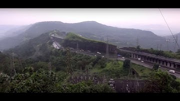 Superb Height, Deadly Curves & Steepest Gradient - Mumbai Pune Expressway at Khandala - At Its Best