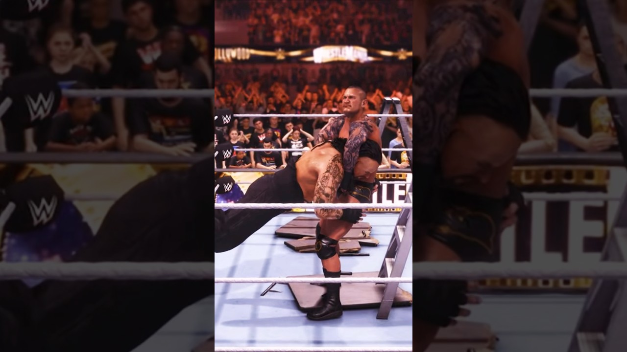 Undertaker Rope WWE 2K24 RANDY ORTON HITS THE UNDERTAKER WITH A 2ND ROPE DDT #wwe # ...