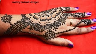 Easy Mehndi Designs For Handssimple Mehndi Designsmatroj Mehndi Designs