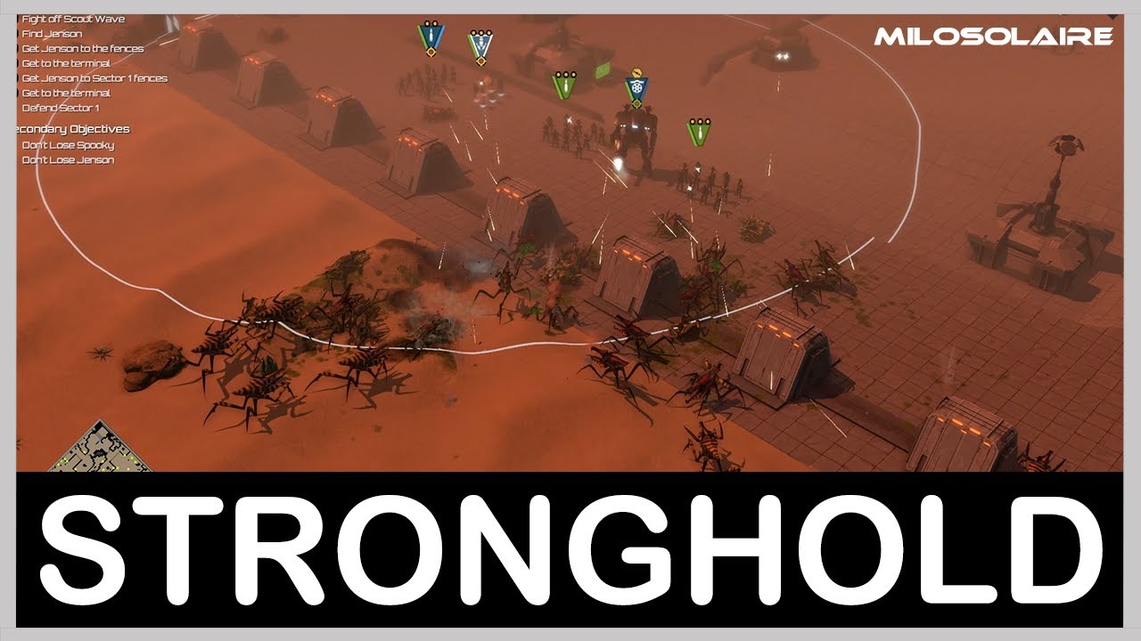 Stronghold | '05 Remake [4] | Steam Workshop Map | Starship Troopers ...