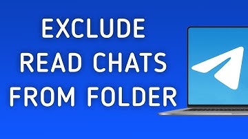 How To Exclude Read Chats From Folder On Telegram App On PC (New Update)