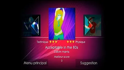 Just Dance | Acceptable in the 80s | [Calvin Harris]