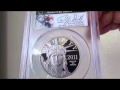 プラチナイーグル　100ドル　1オンス2011 W $100 Platinum Eagle PR70 Deep Cameo PCGS Philip Diehlサイン入り