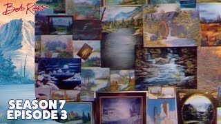 Bob Ross - Evergreens at Sunset (Season 7 Episode 3)