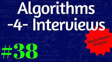 Best Algorithm Job Interview Question - Arrays ** PYTHON ** 2017