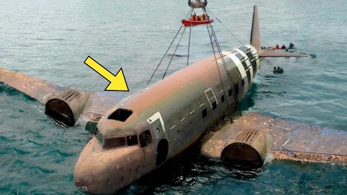 Navy Pulls Airplane From Sea. They Turn Pale When Seeing What's Inside