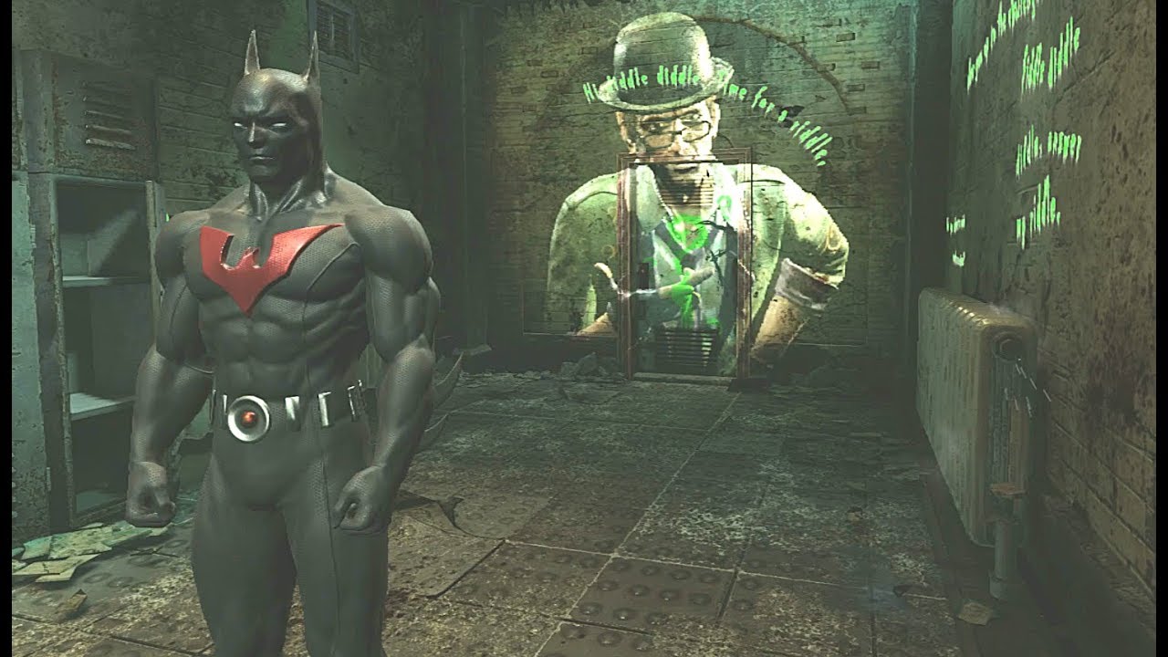 LO QUE PASA CON ENIGMA CUANDO COLECCIONAS TODO AL 100% - BATMAN RETURN TO ARKHAM  CITY  - YouTube